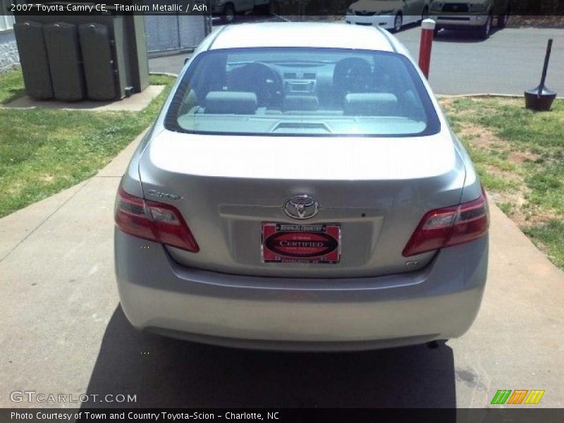 Titanium Metallic / Ash 2007 Toyota Camry CE
