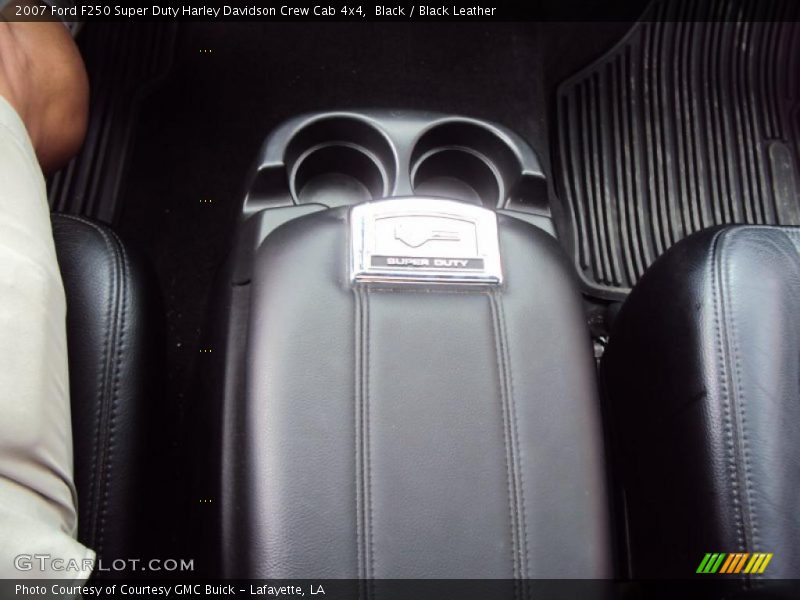 Black / Black Leather 2007 Ford F250 Super Duty Harley Davidson Crew Cab 4x4