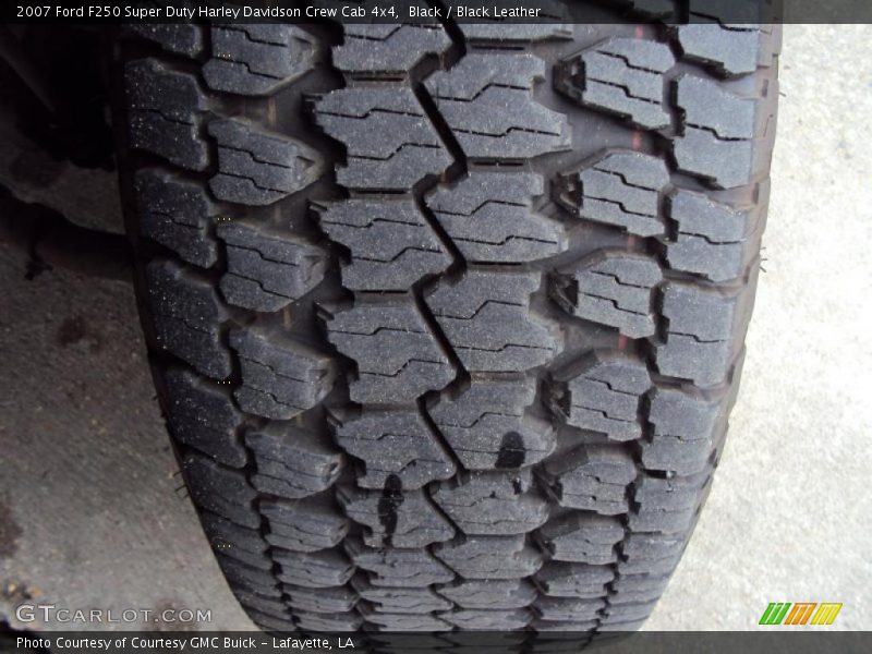 Black / Black Leather 2007 Ford F250 Super Duty Harley Davidson Crew Cab 4x4