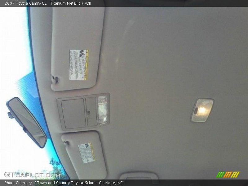 Titanium Metallic / Ash 2007 Toyota Camry CE