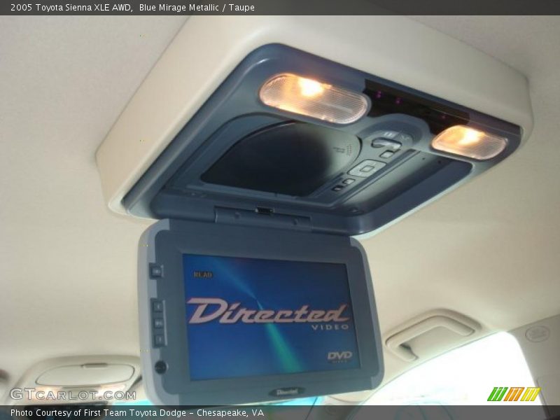 Blue Mirage Metallic / Taupe 2005 Toyota Sienna XLE AWD