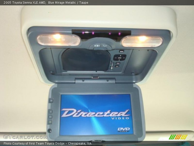Blue Mirage Metallic / Taupe 2005 Toyota Sienna XLE AWD