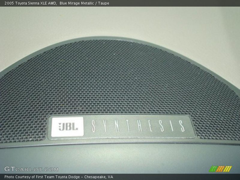 Blue Mirage Metallic / Taupe 2005 Toyota Sienna XLE AWD