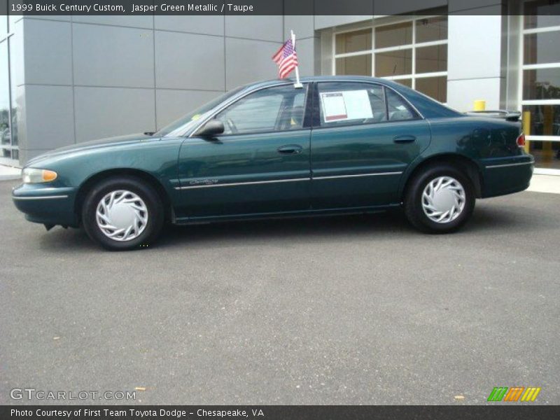 Jasper Green Metallic / Taupe 1999 Buick Century Custom