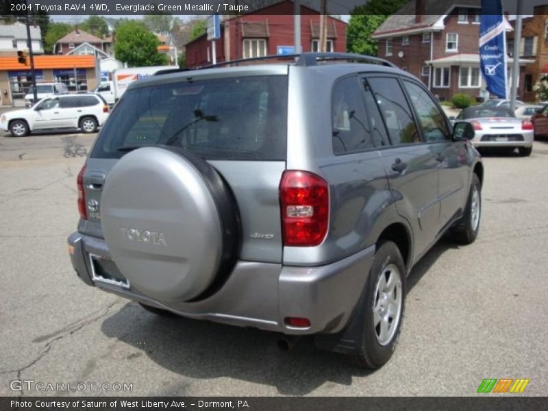 Everglade Green Metallic / Taupe 2004 Toyota RAV4 4WD