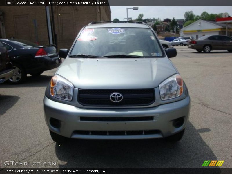 Everglade Green Metallic / Taupe 2004 Toyota RAV4 4WD