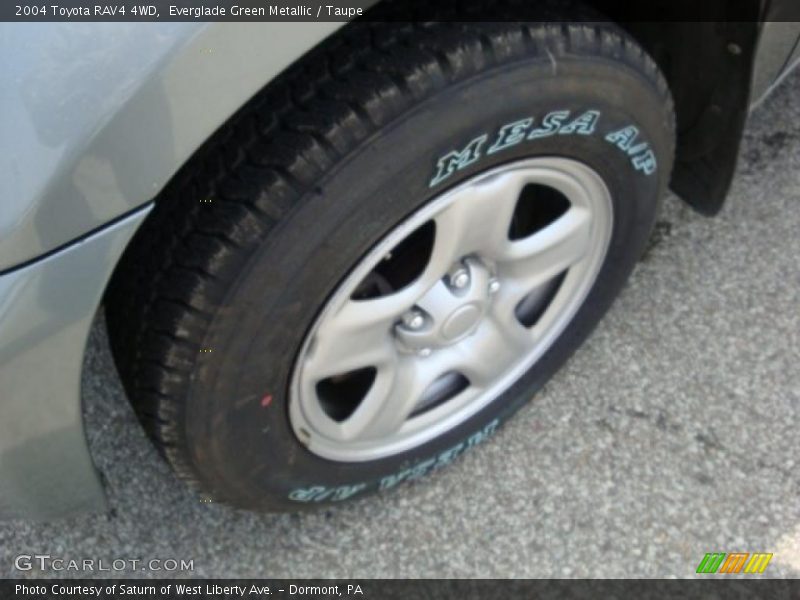 Everglade Green Metallic / Taupe 2004 Toyota RAV4 4WD