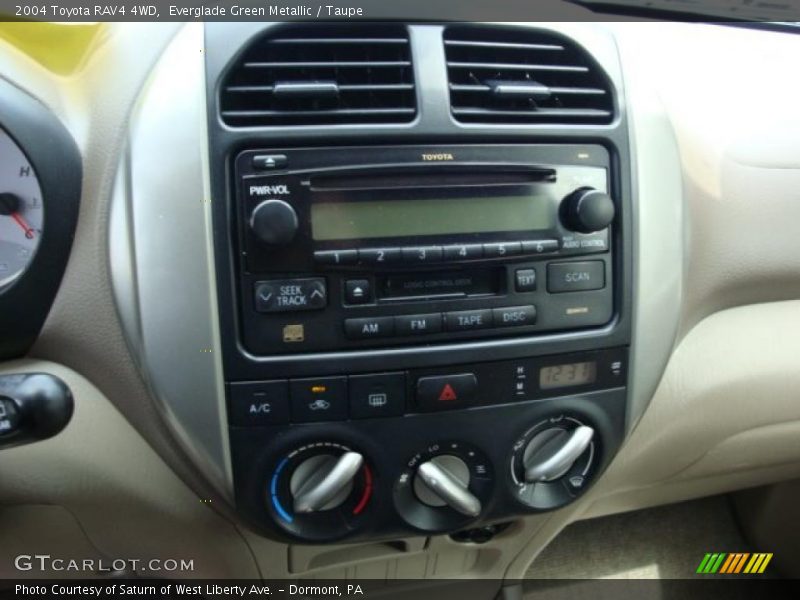 Everglade Green Metallic / Taupe 2004 Toyota RAV4 4WD