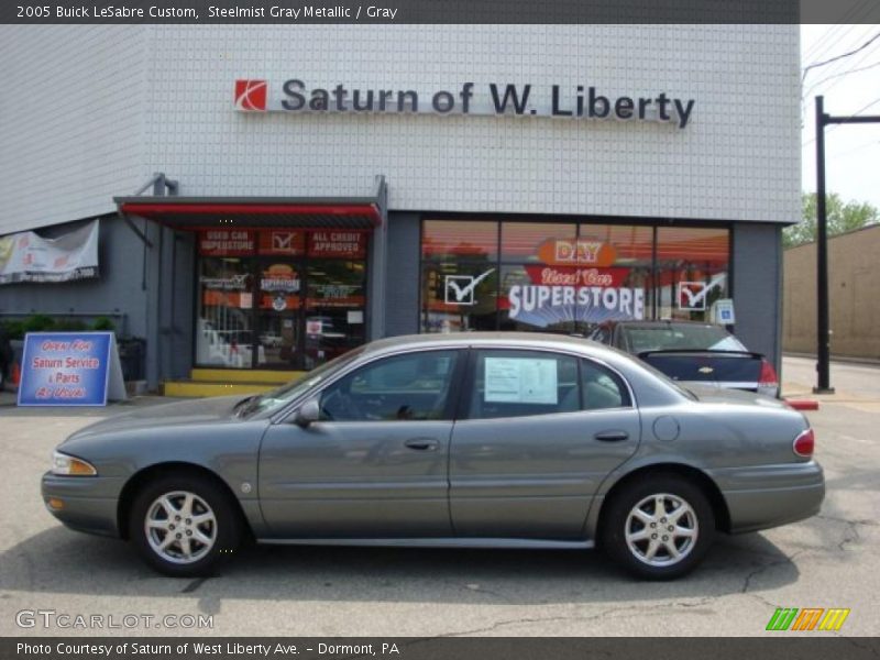 Steelmist Gray Metallic / Gray 2005 Buick LeSabre Custom
