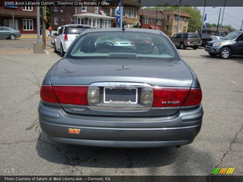 Steelmist Gray Metallic / Gray 2005 Buick LeSabre Custom