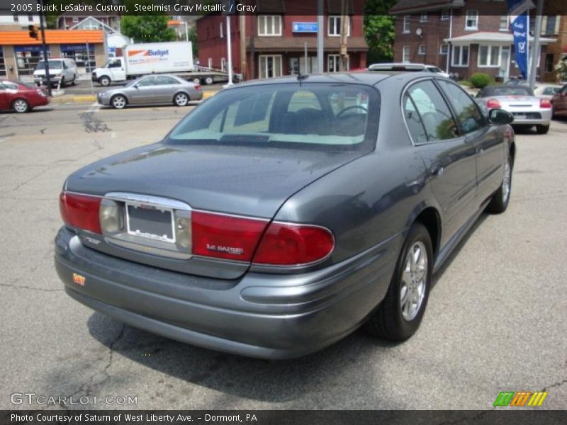 Steelmist Gray Metallic / Gray 2005 Buick LeSabre Custom