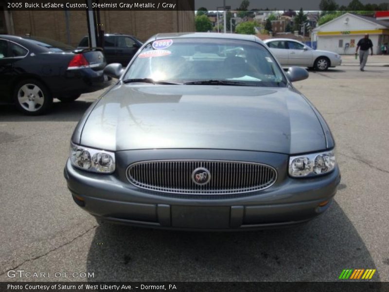 Steelmist Gray Metallic / Gray 2005 Buick LeSabre Custom