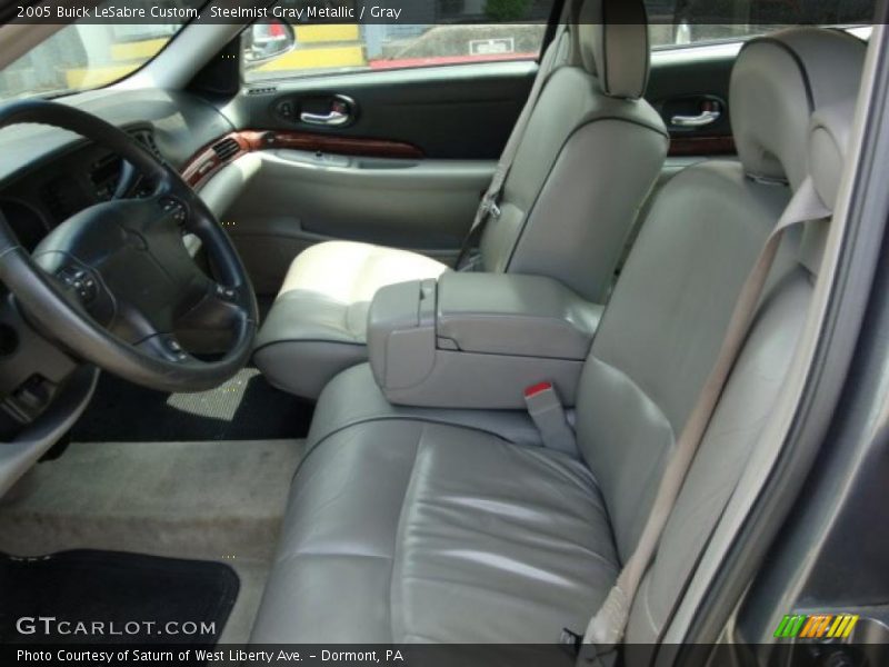 Steelmist Gray Metallic / Gray 2005 Buick LeSabre Custom