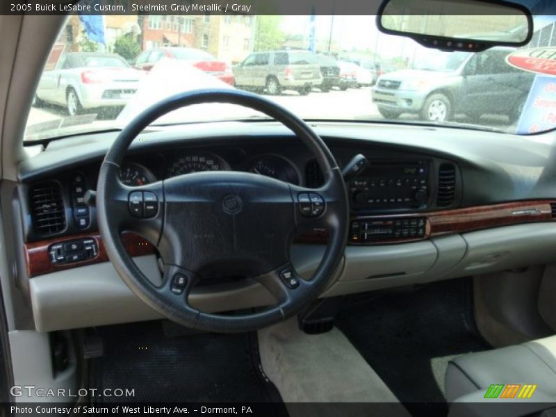 Steelmist Gray Metallic / Gray 2005 Buick LeSabre Custom