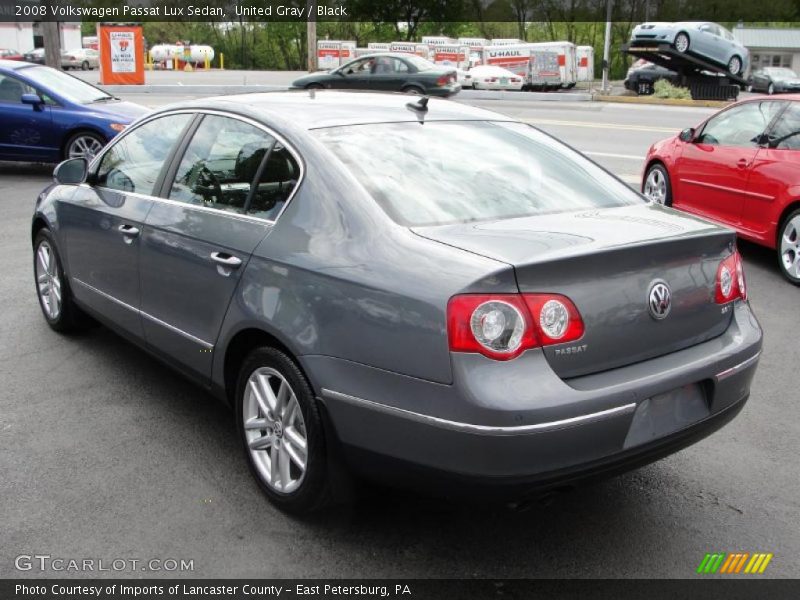 United Gray / Black 2008 Volkswagen Passat Lux Sedan