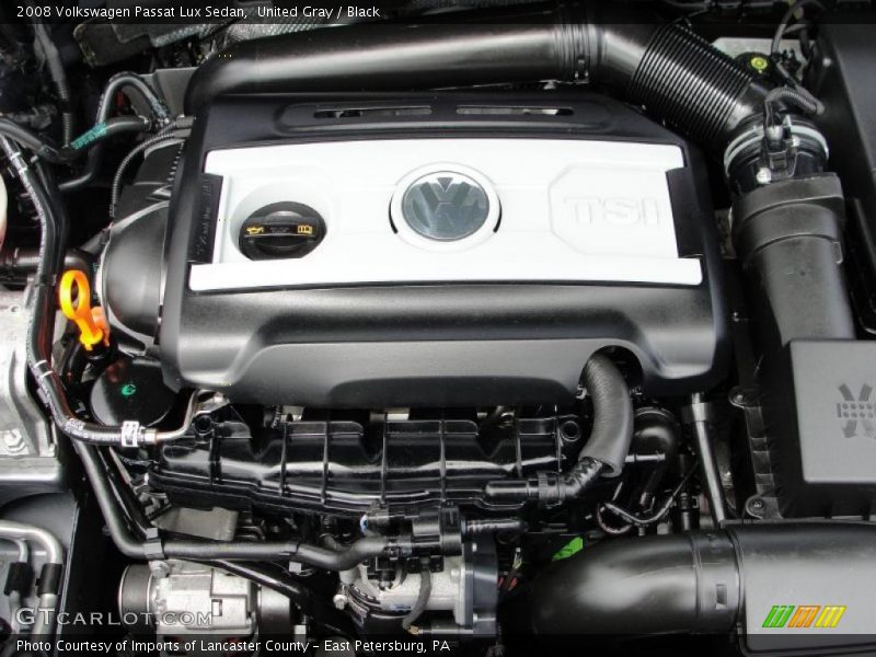 United Gray / Black 2008 Volkswagen Passat Lux Sedan