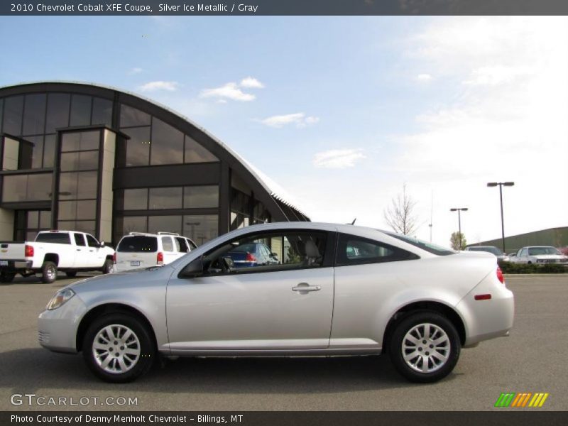 Silver Ice Metallic / Gray 2010 Chevrolet Cobalt XFE Coupe