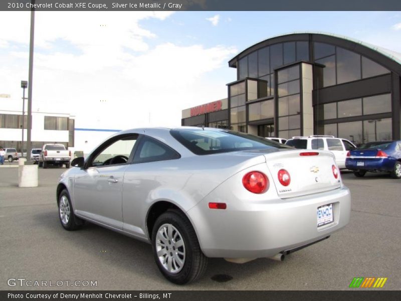 Silver Ice Metallic / Gray 2010 Chevrolet Cobalt XFE Coupe