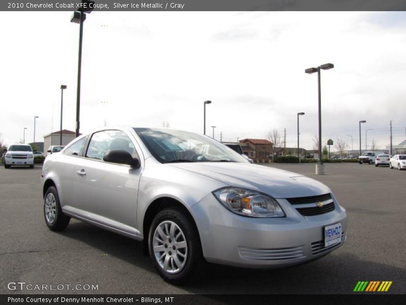 Silver Ice Metallic / Gray 2010 Chevrolet Cobalt XFE Coupe