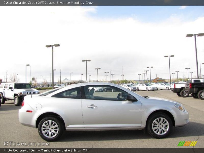 Silver Ice Metallic / Gray 2010 Chevrolet Cobalt XFE Coupe