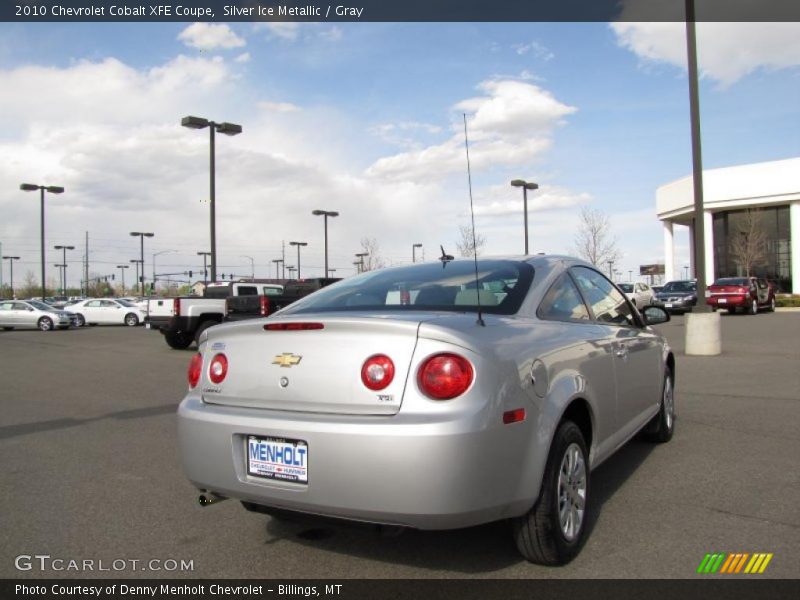 Silver Ice Metallic / Gray 2010 Chevrolet Cobalt XFE Coupe