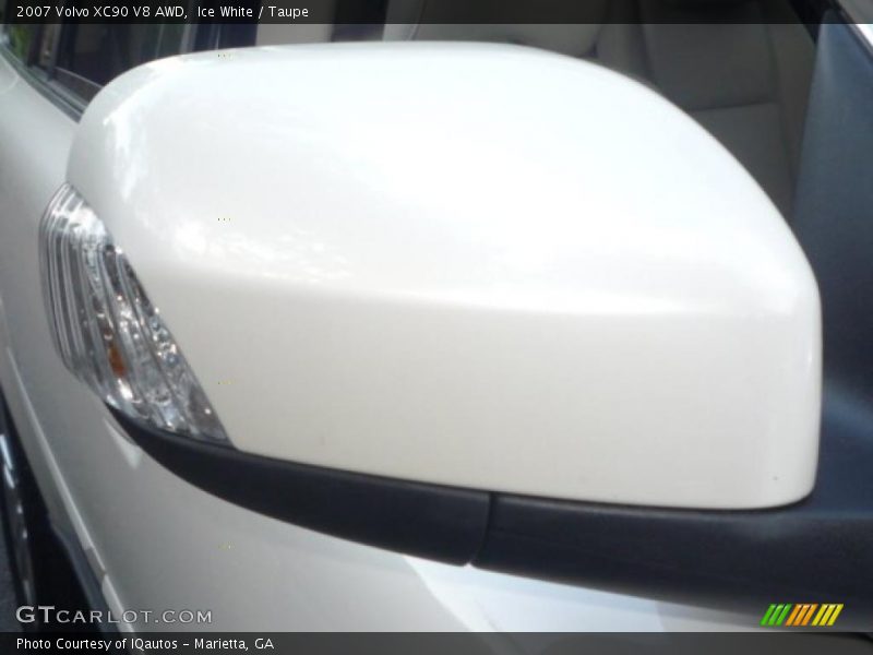 Ice White / Taupe 2007 Volvo XC90 V8 AWD