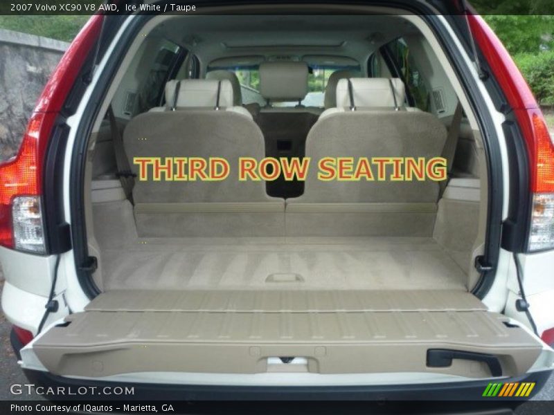 Ice White / Taupe 2007 Volvo XC90 V8 AWD