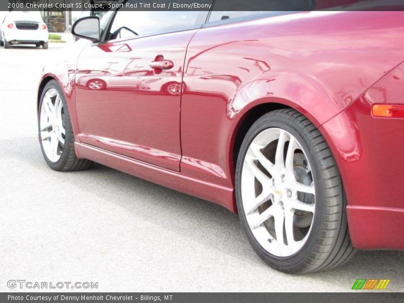 Sport Red Tint Coat / Ebony/Ebony 2008 Chevrolet Cobalt SS Coupe