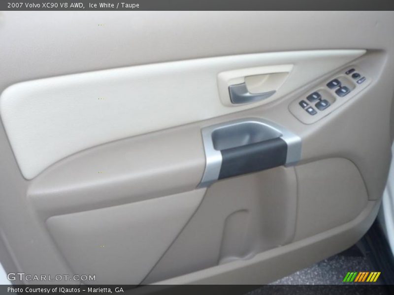 Ice White / Taupe 2007 Volvo XC90 V8 AWD