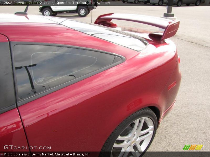 Sport Red Tint Coat / Ebony/Ebony 2008 Chevrolet Cobalt SS Coupe