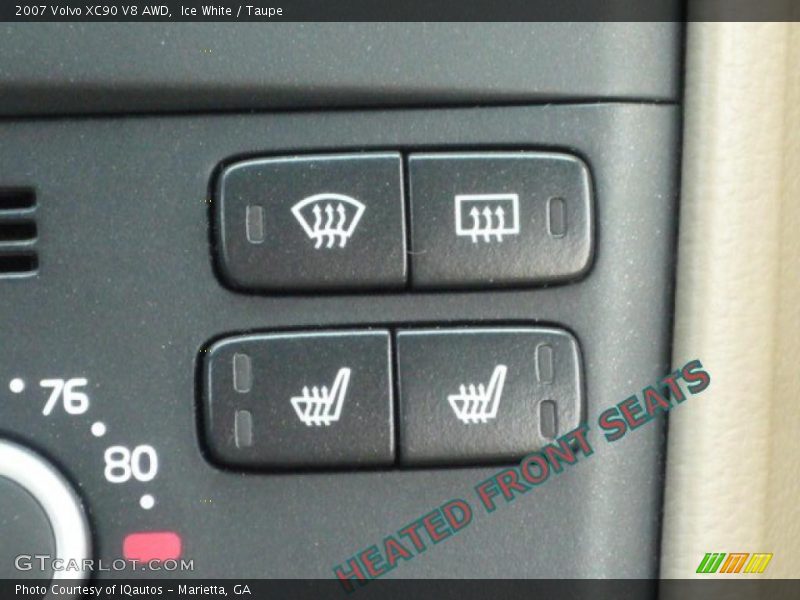 Ice White / Taupe 2007 Volvo XC90 V8 AWD