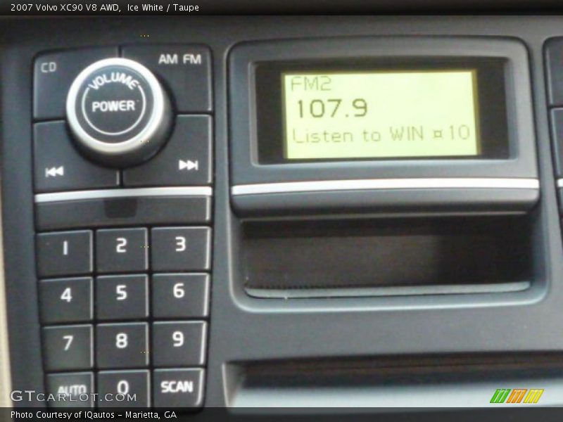 Ice White / Taupe 2007 Volvo XC90 V8 AWD