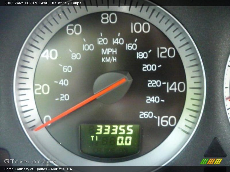 Ice White / Taupe 2007 Volvo XC90 V8 AWD