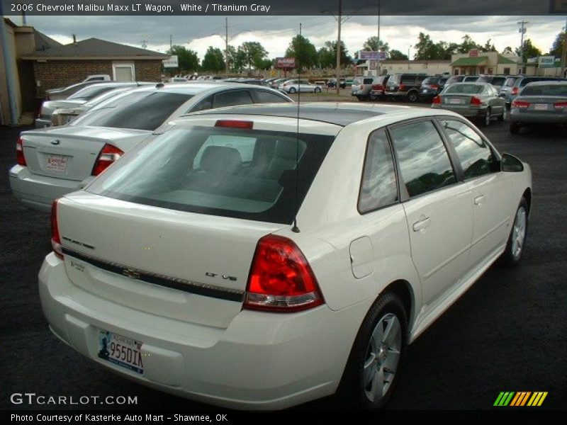 White / Titanium Gray 2006 Chevrolet Malibu Maxx LT Wagon
