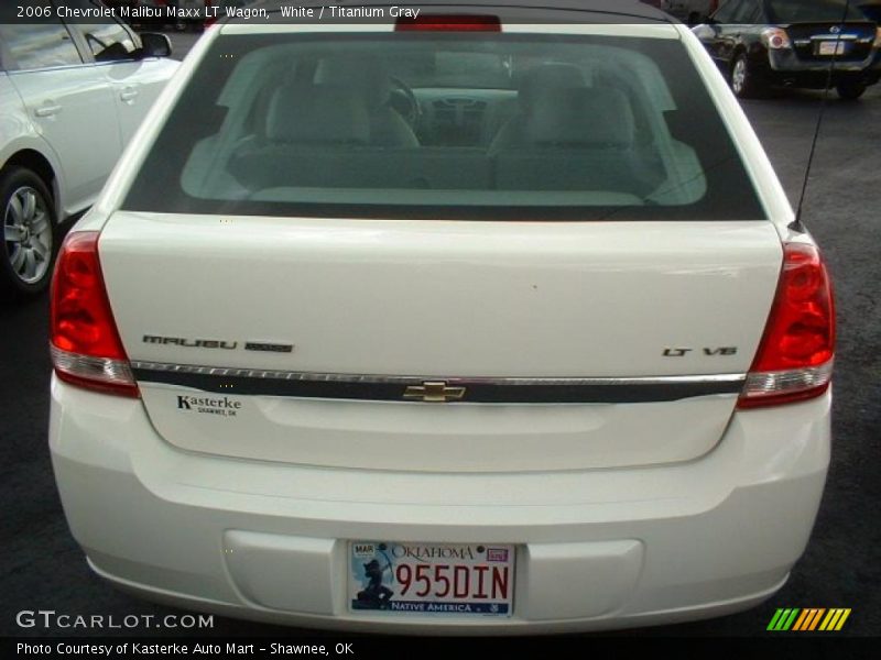 White / Titanium Gray 2006 Chevrolet Malibu Maxx LT Wagon