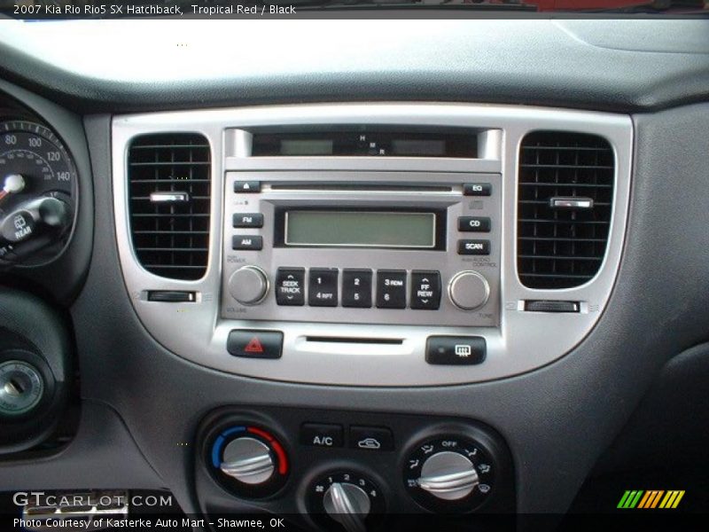 Tropical Red / Black 2007 Kia Rio Rio5 SX Hatchback