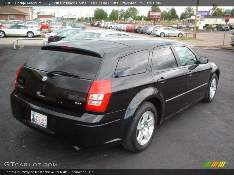 Brilliant Black Crystal Pearl / Dark Slate Gray/Medium Slate Gray 2005 Dodge Magnum SXT