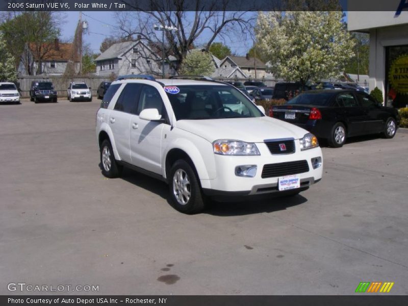 Polar White / Tan 2006 Saturn VUE V6