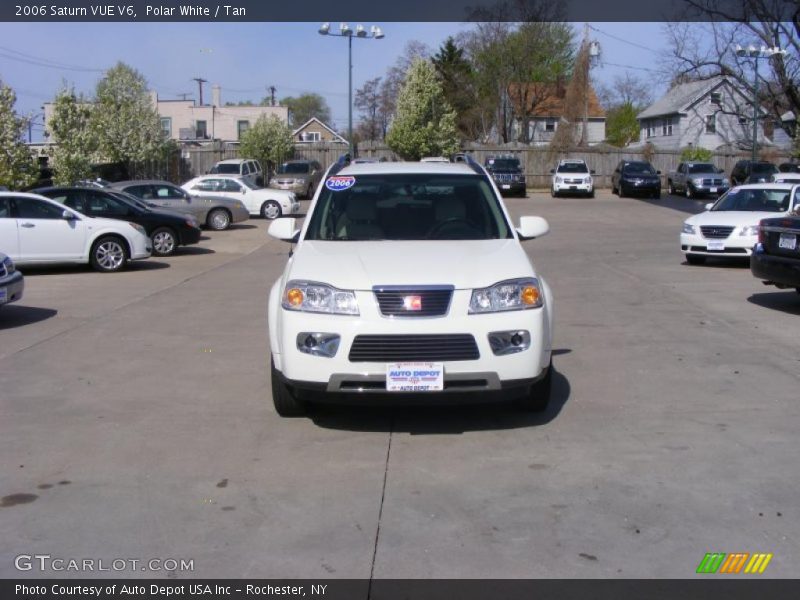 Polar White / Tan 2006 Saturn VUE V6