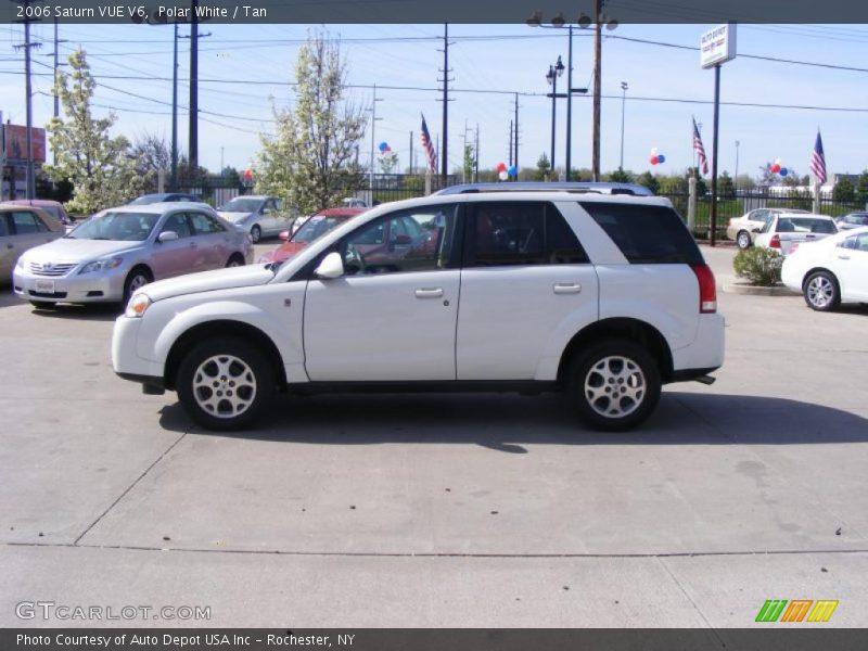 Polar White / Tan 2006 Saturn VUE V6