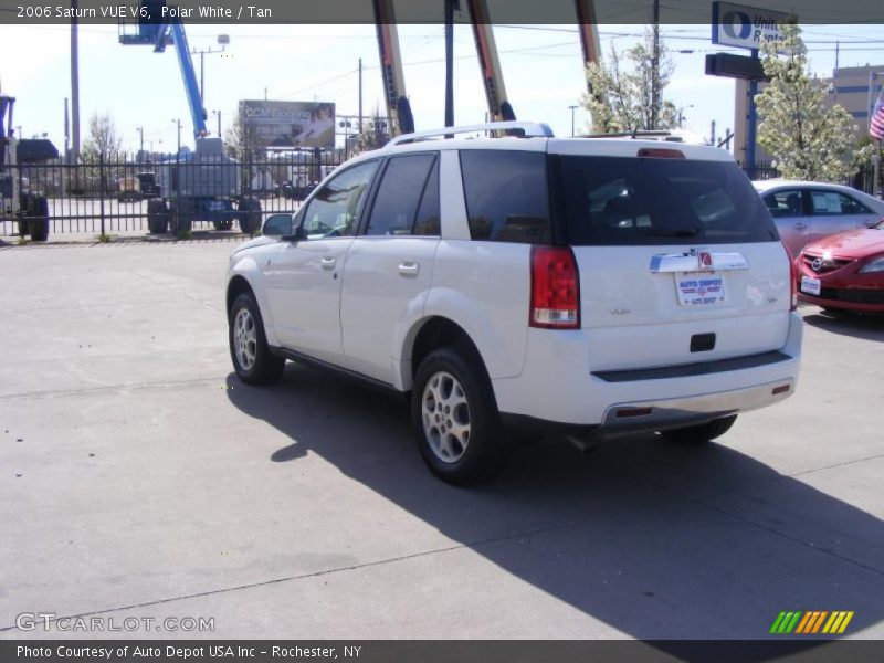 Polar White / Tan 2006 Saturn VUE V6