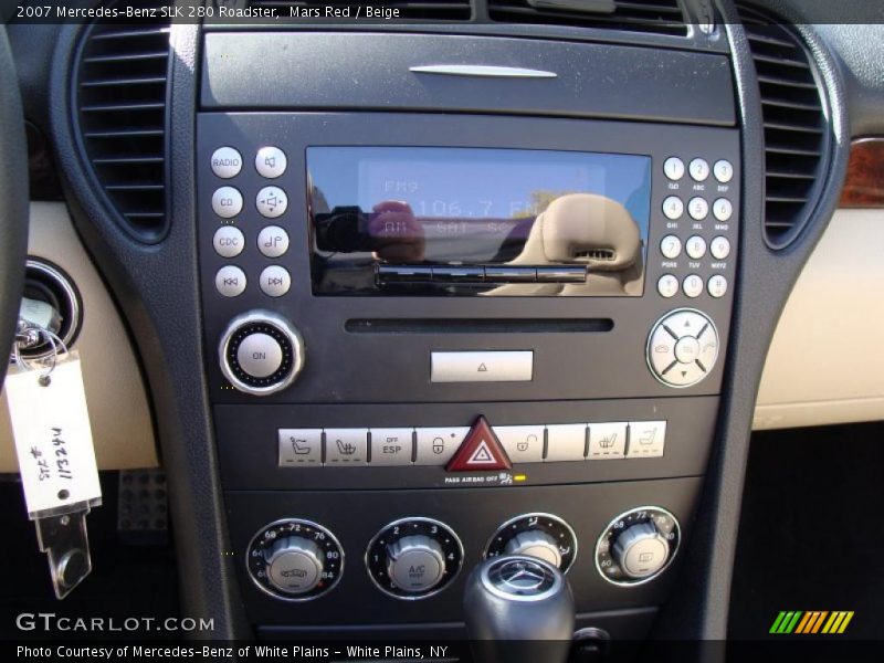 Mars Red / Beige 2007 Mercedes-Benz SLK 280 Roadster