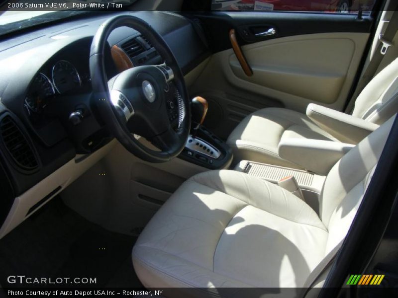 Polar White / Tan 2006 Saturn VUE V6