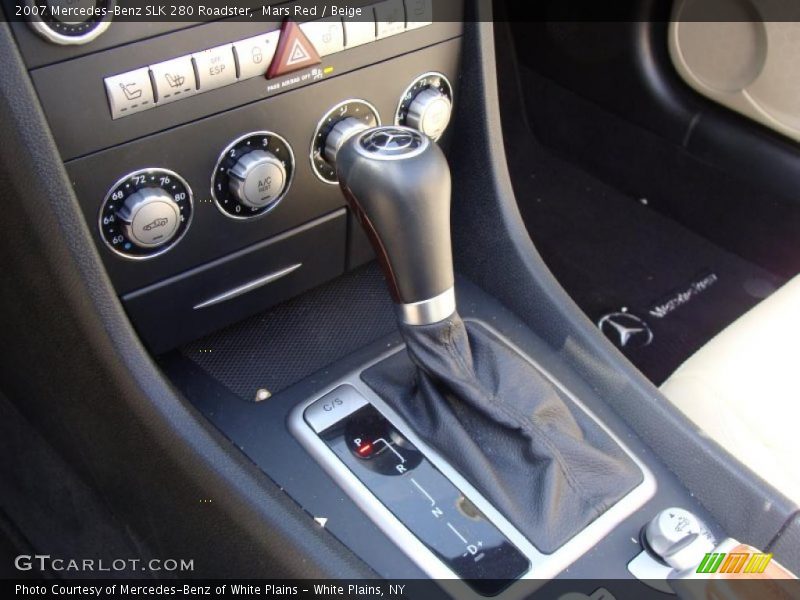 Mars Red / Beige 2007 Mercedes-Benz SLK 280 Roadster