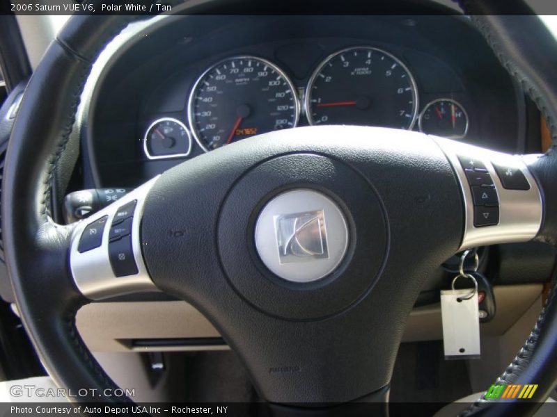 Polar White / Tan 2006 Saturn VUE V6