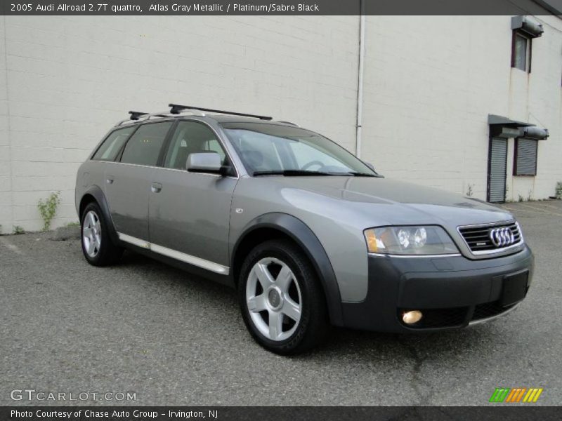 Atlas Gray Metallic / Platinum/Sabre Black 2005 Audi Allroad 2.7T quattro