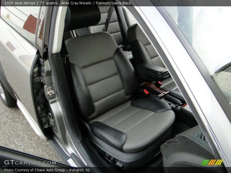 Atlas Gray Metallic / Platinum/Sabre Black 2005 Audi Allroad 2.7T quattro