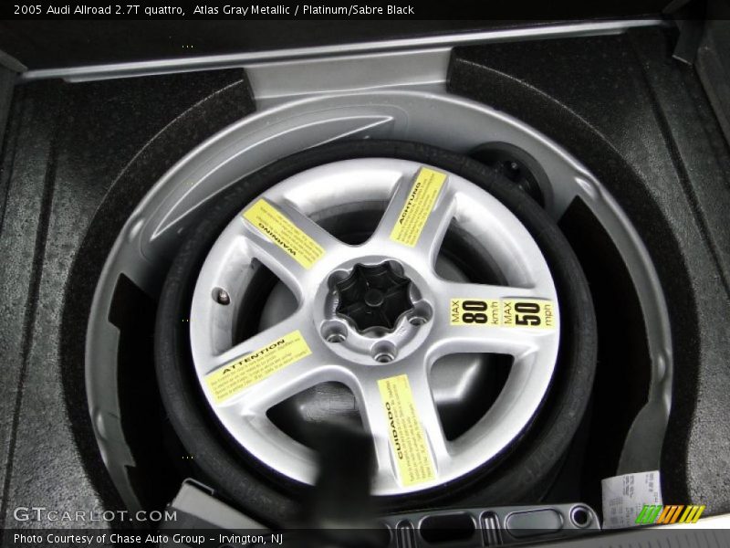 Atlas Gray Metallic / Platinum/Sabre Black 2005 Audi Allroad 2.7T quattro