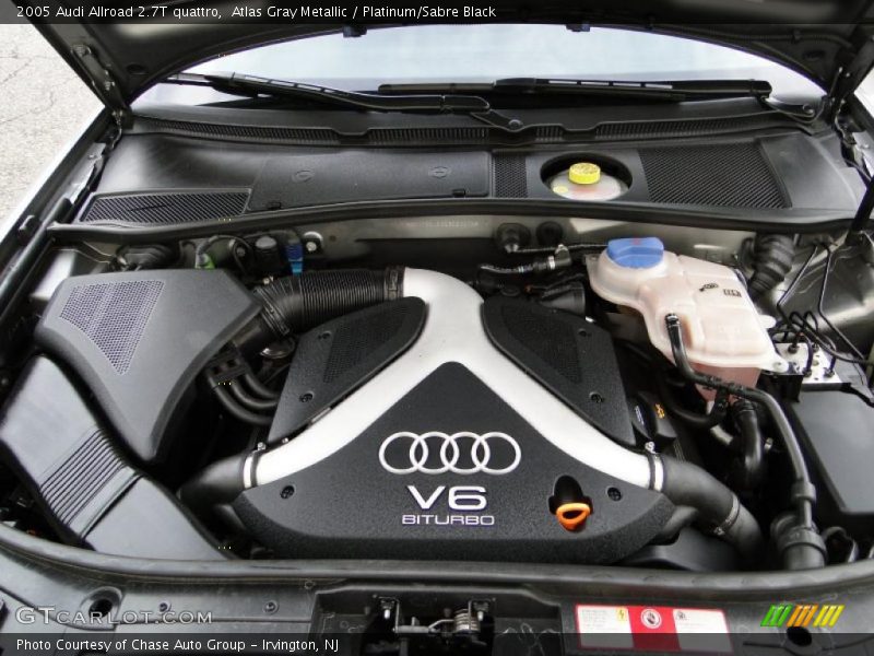 Atlas Gray Metallic / Platinum/Sabre Black 2005 Audi Allroad 2.7T quattro