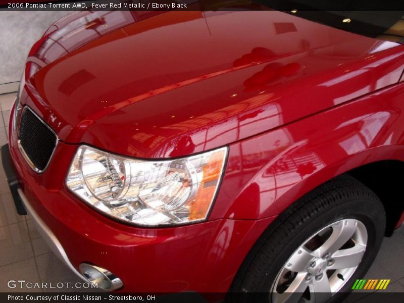 Fever Red Metallic / Ebony Black 2006 Pontiac Torrent AWD